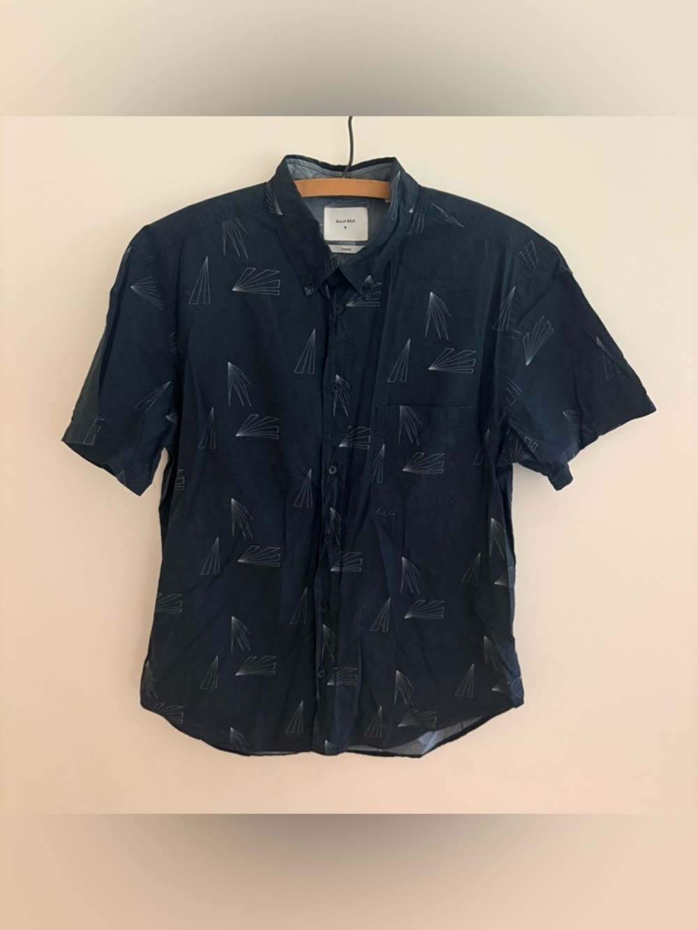 Billy Reid Short Sleeve Button Down Shirt